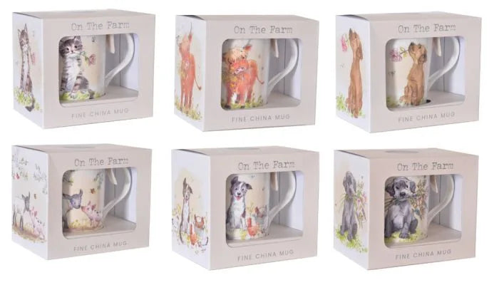 On the Farm Individual Mugs