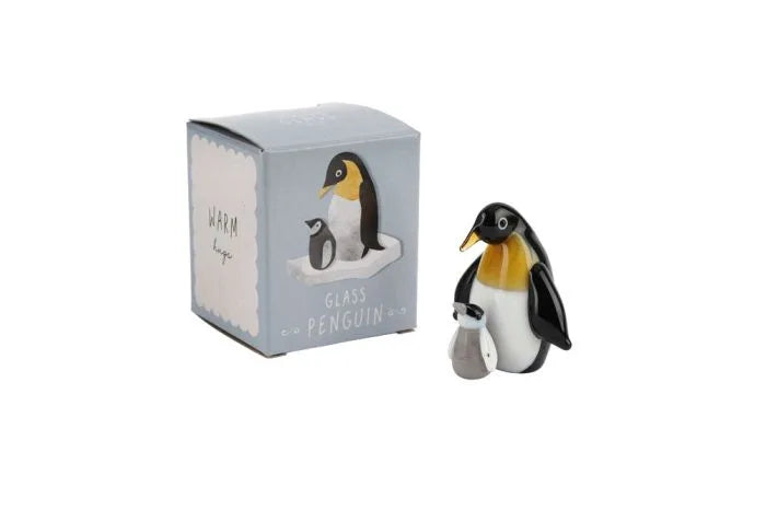 Artisan Glass Penguin – Adult and Bub