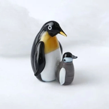 Artisan Glass Penguin – Adult and Bub
