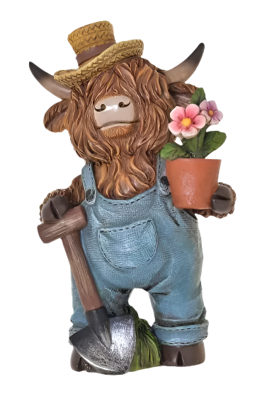 Highland Cow Tools Trio Collection