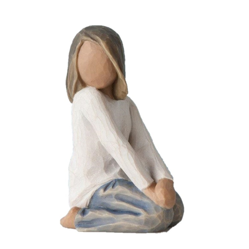Willow Tree - Joyful Child (darker skin tone and hair colour)