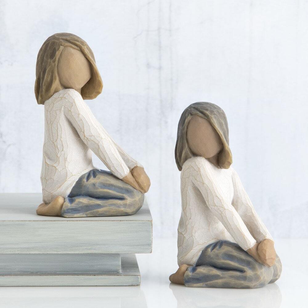 Willow Tree - Joyful Child (darker skin tone and hair colour)