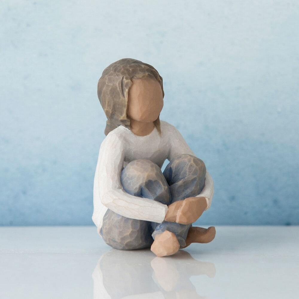 Willow Tree - Spirited Child (darker skin tone and hair colour)