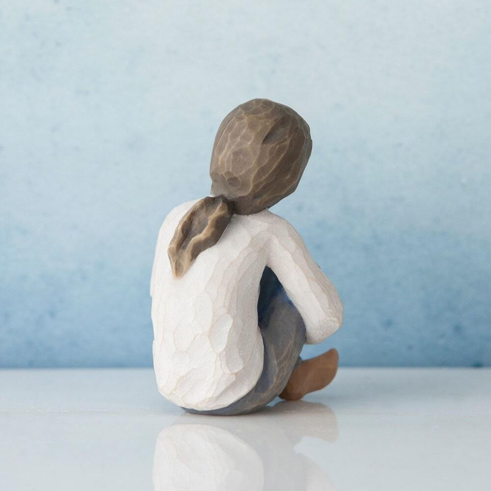 Willow Tree - Spirited Child (darker skin tone and hair colour)