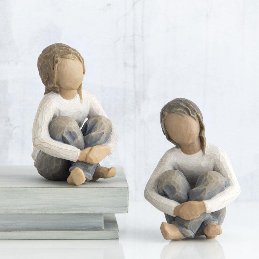 Willow Tree - Spirited Child (darker skin tone and hair colour)