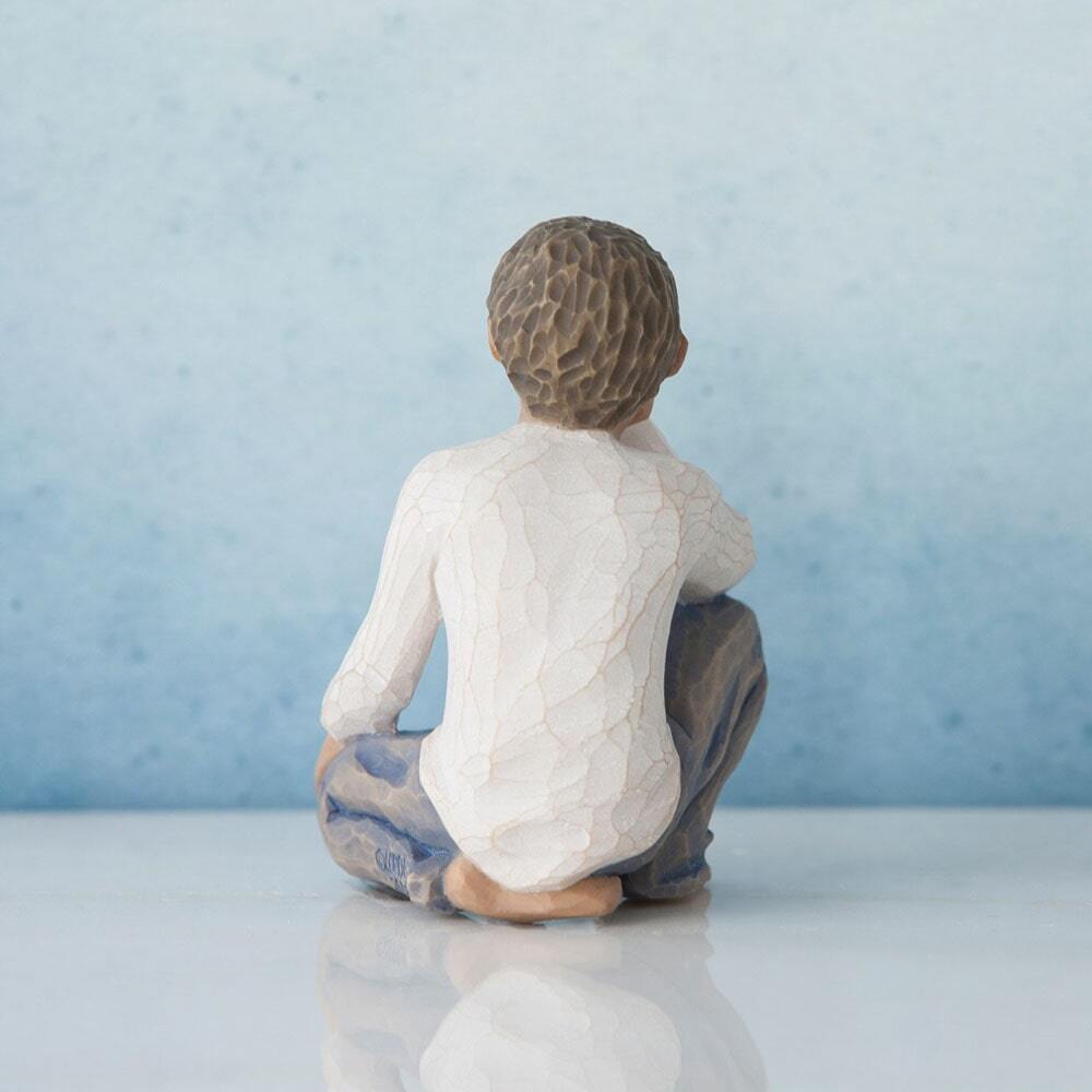 Willow Tree - Inquisitive Child (darker skin tone and hair colour)