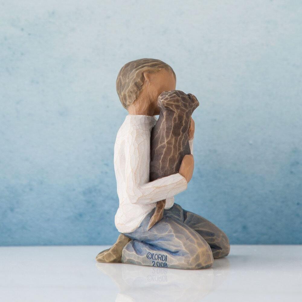 Willow Tree - Kindness (Boy, darker skin tone and hair colour)