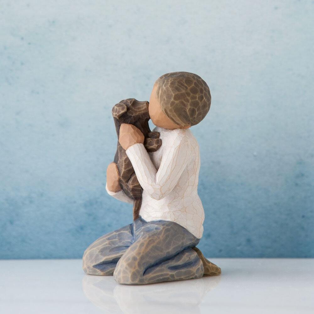 Willow Tree - Kindness (Boy, darker skin tone and hair colour)
