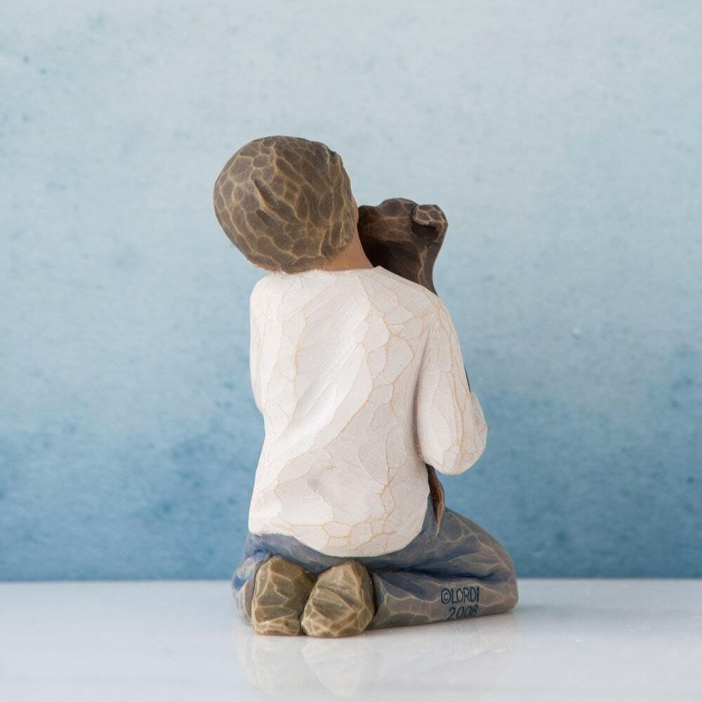 Willow Tree - Kindness (Boy, darker skin tone and hair colour)