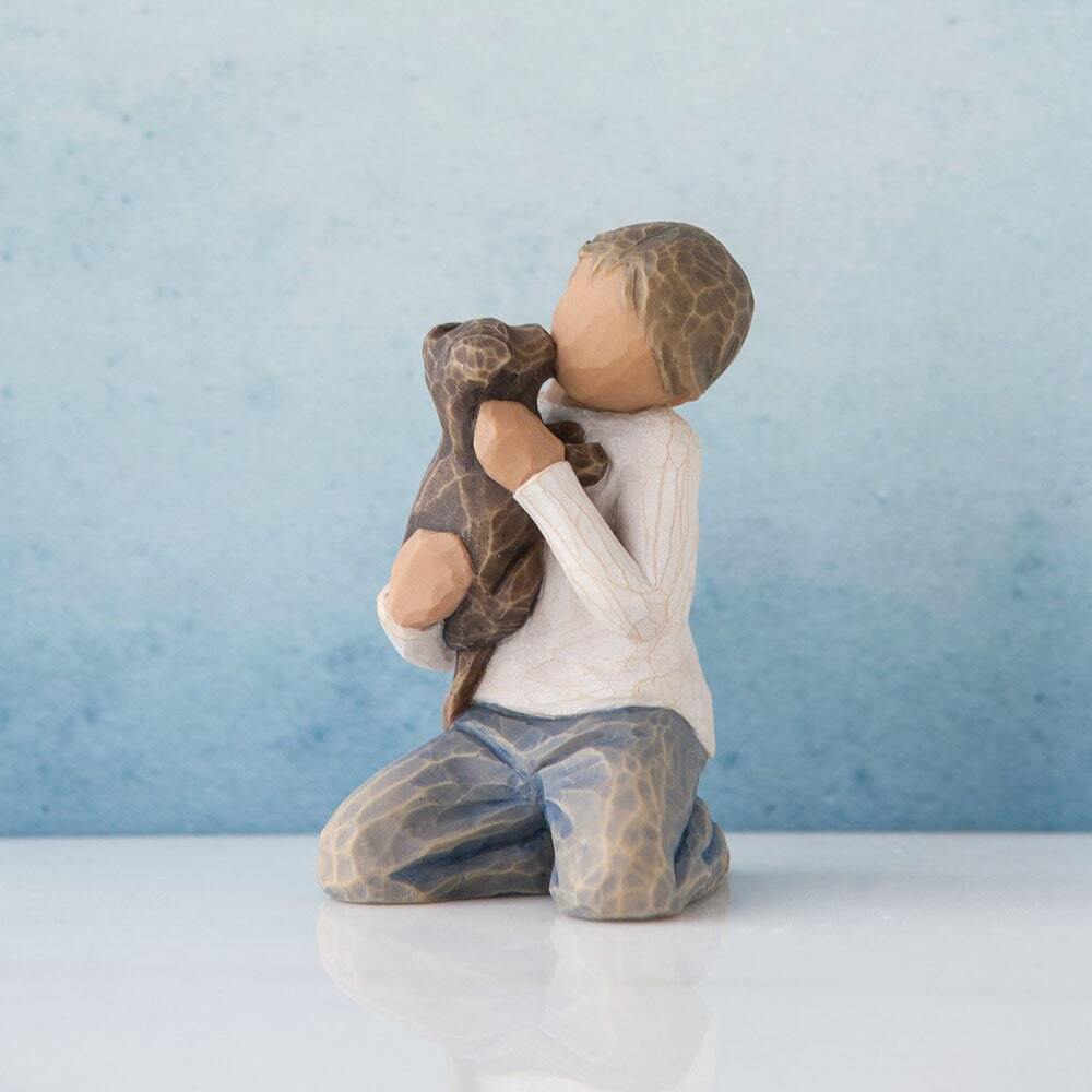 Willow Tree - Kindness (Boy, darker skin tone and hair colour)