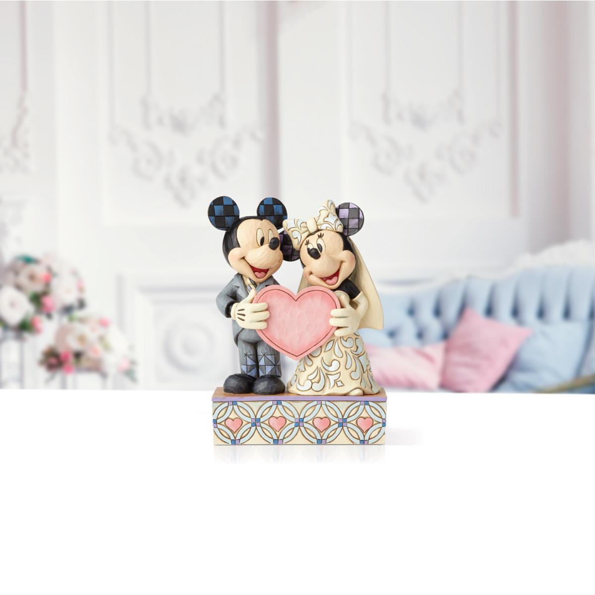 Mickey Groom and Minnie Bride - JS