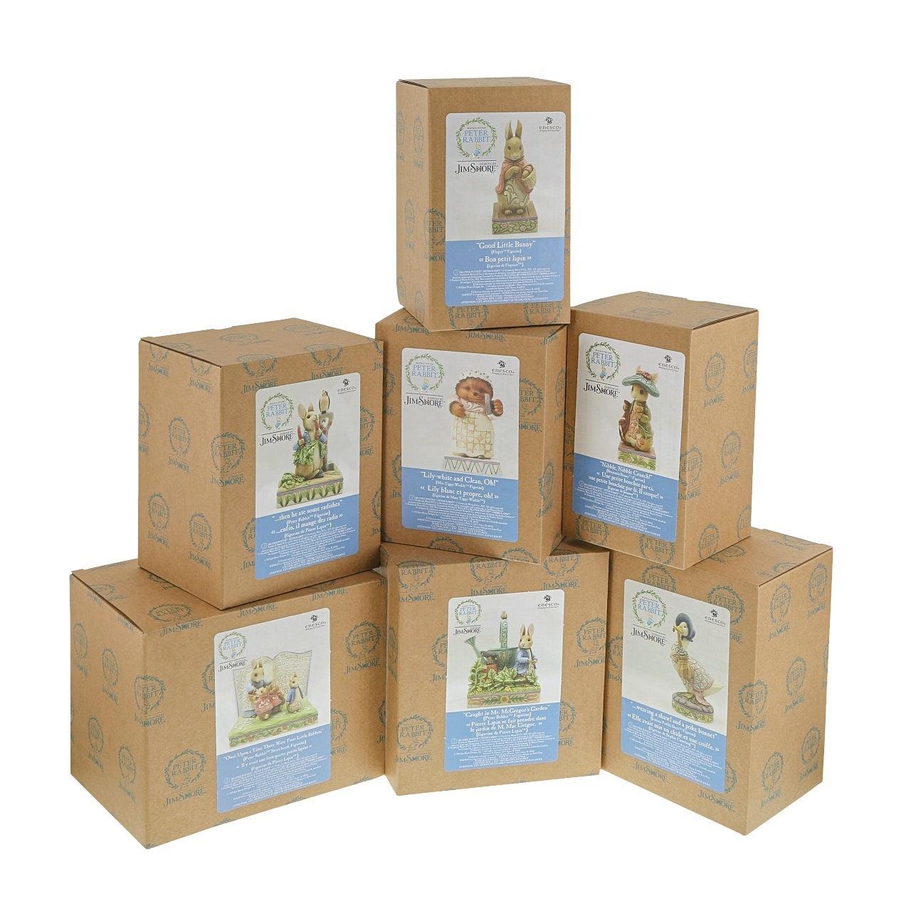 Beatrix Potter - Mrs. Rabbit and Bunnies Carved By Heart - JS