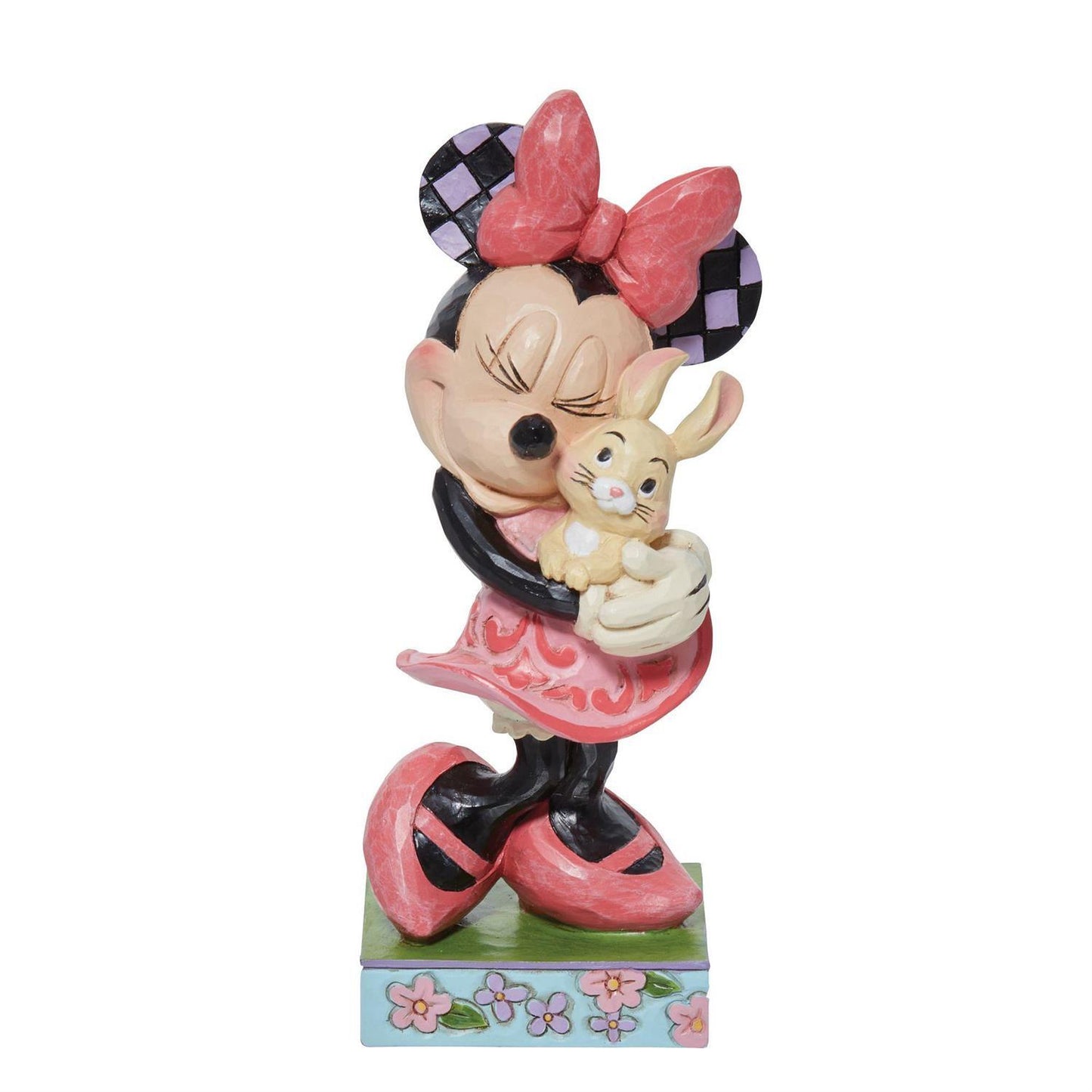 Disney Traditions - 14cm Minnie Hugging Bunny