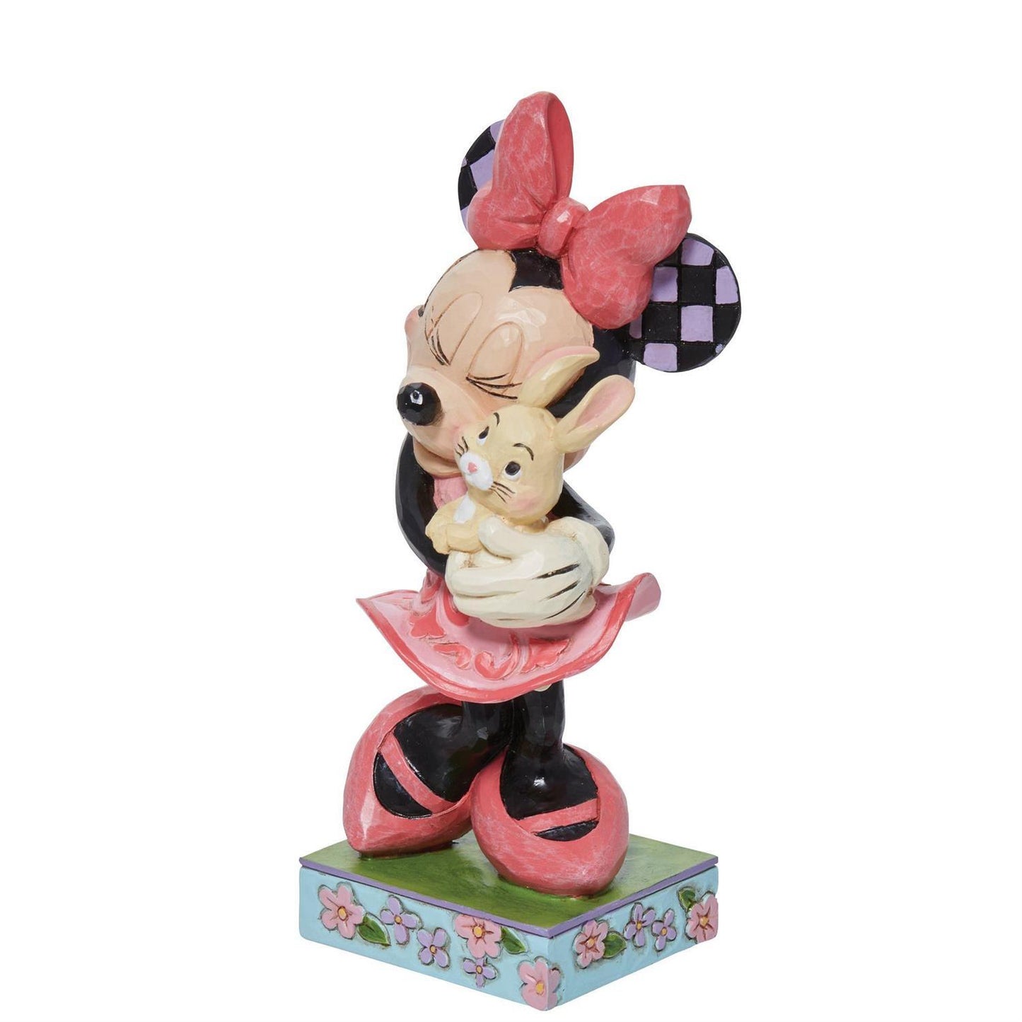 Disney Traditions - 14cm Minnie Hugging Bunny