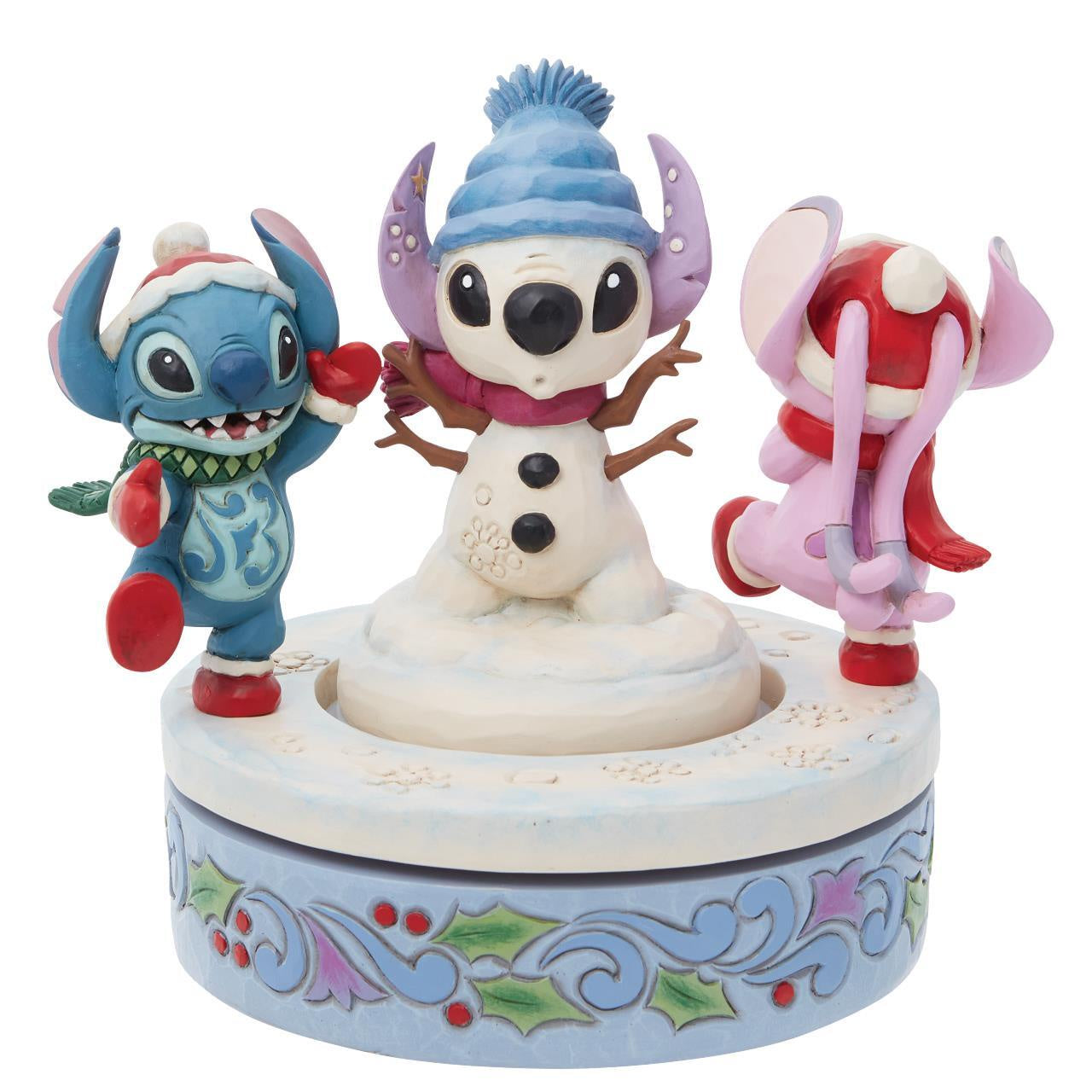 Stitch and Angel -Rotating Holiday - JS