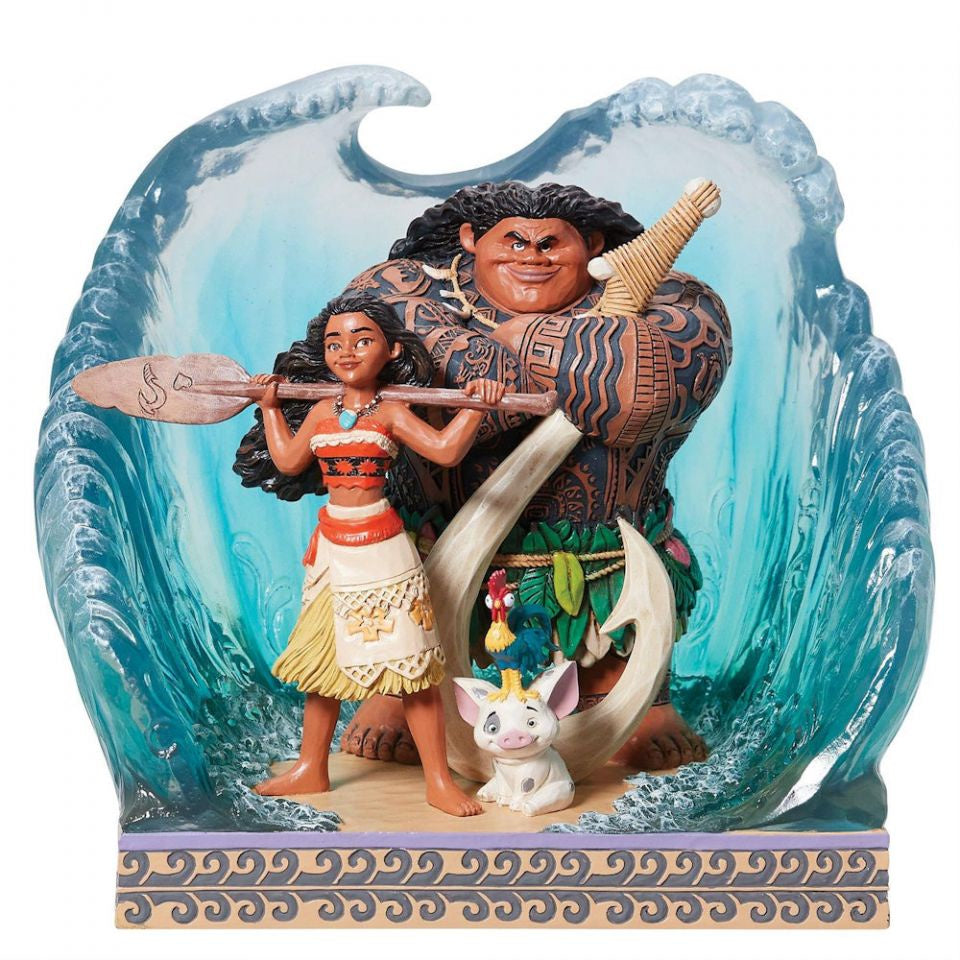 Disney Traditions - 18cm Moana and Maui