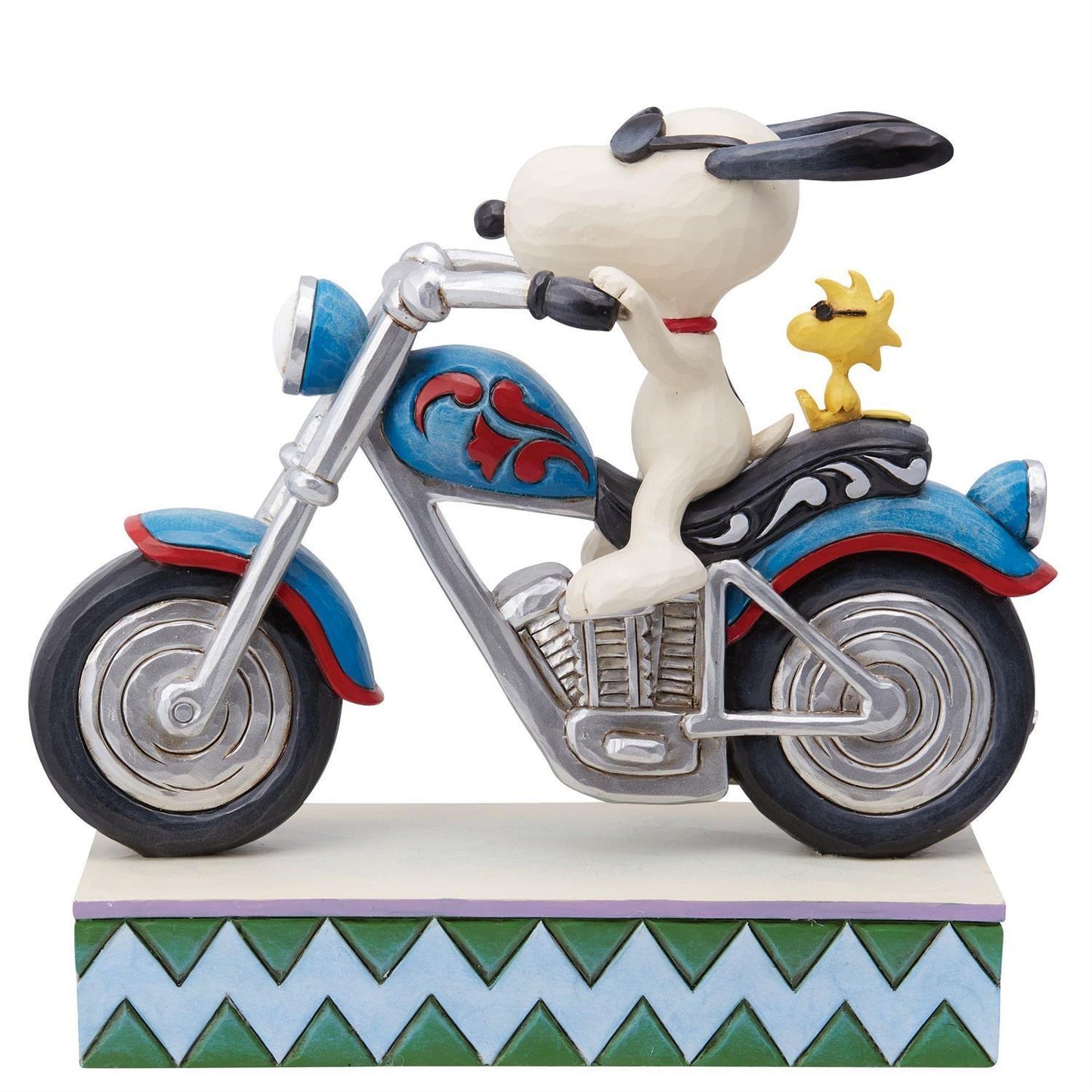 Snoopy - Motorcycle - JS