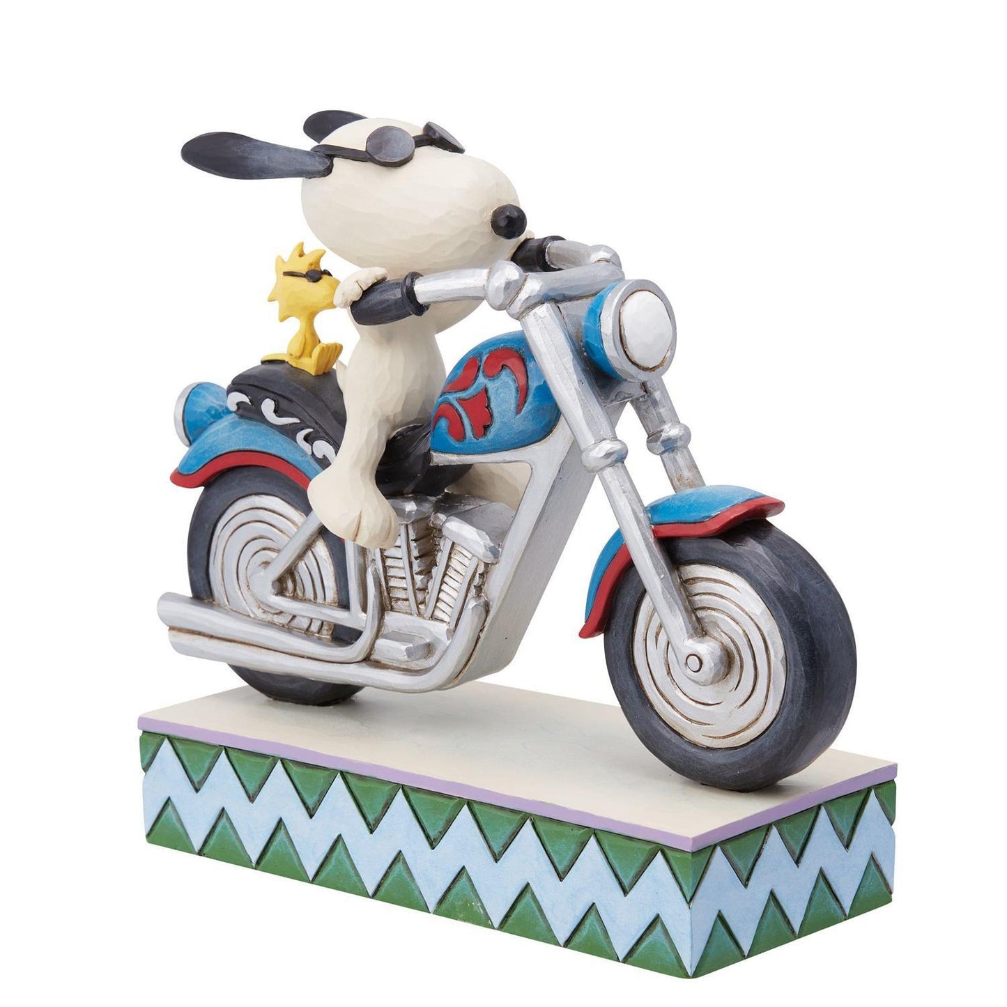 Snoopy - Motorcycle - JS