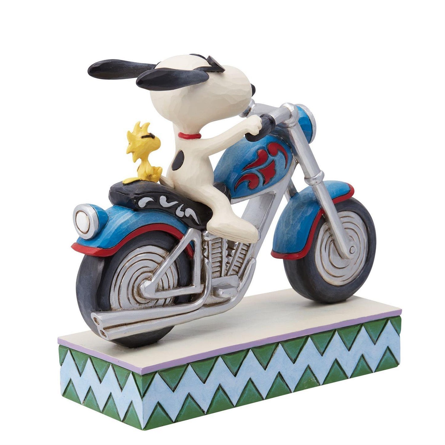 Snoopy - Motorcycle - JS
