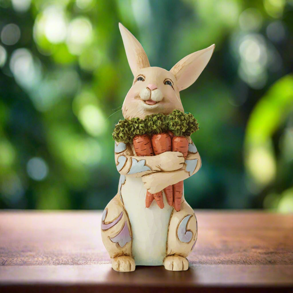Easter Bunny With Carrots - Mini JS