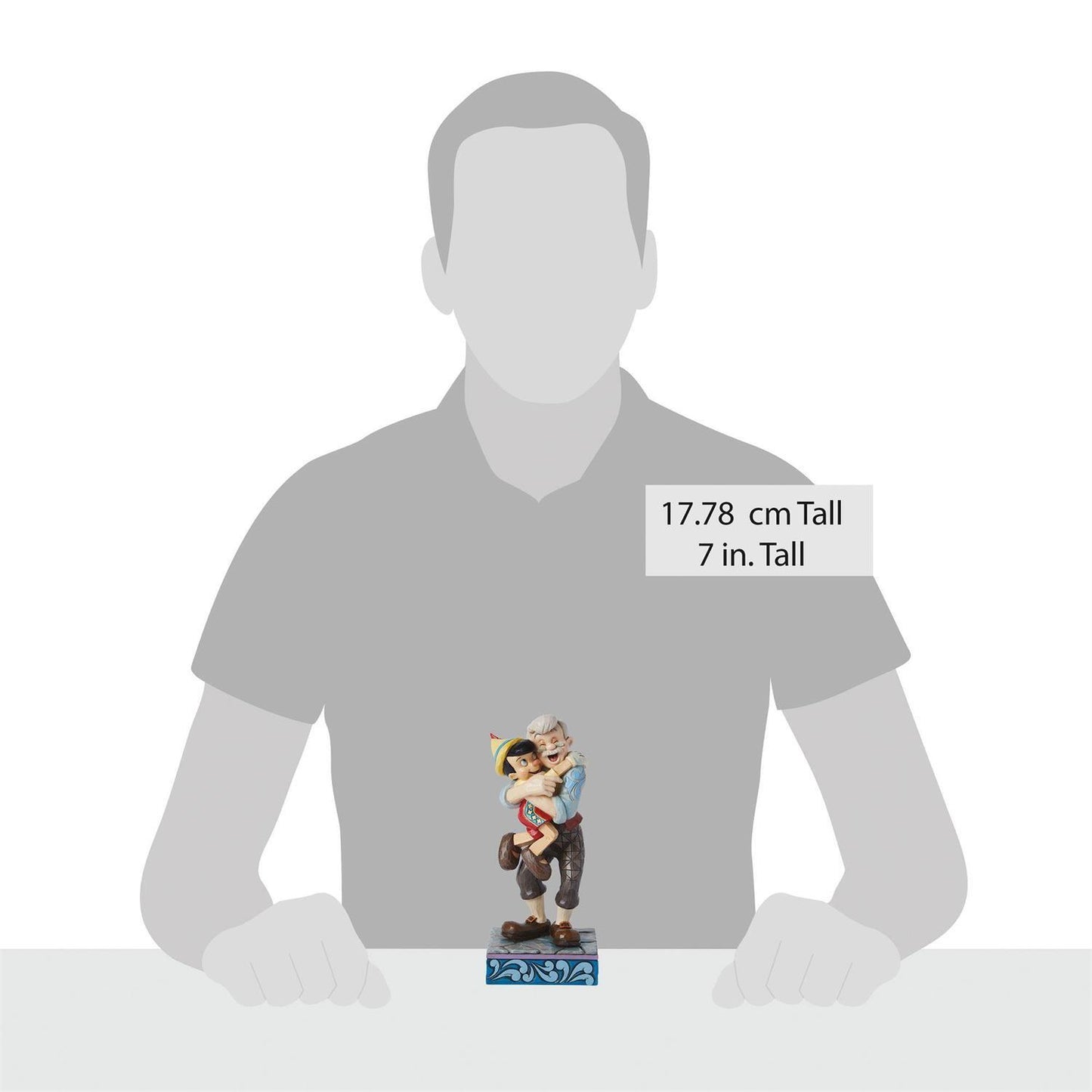 Disney Traditions - 17cm Gepetto & Pinocchio