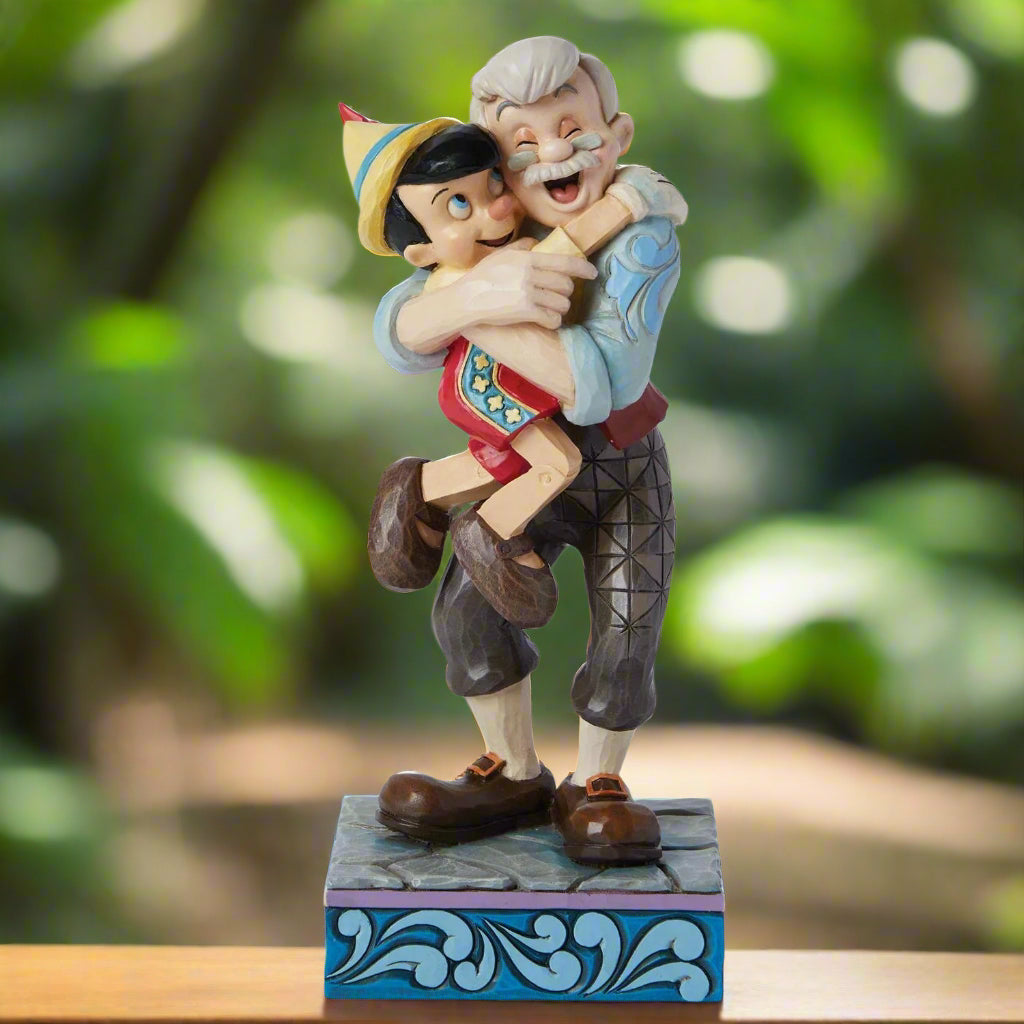 Disney Traditions - 17cm Gepetto & Pinocchio