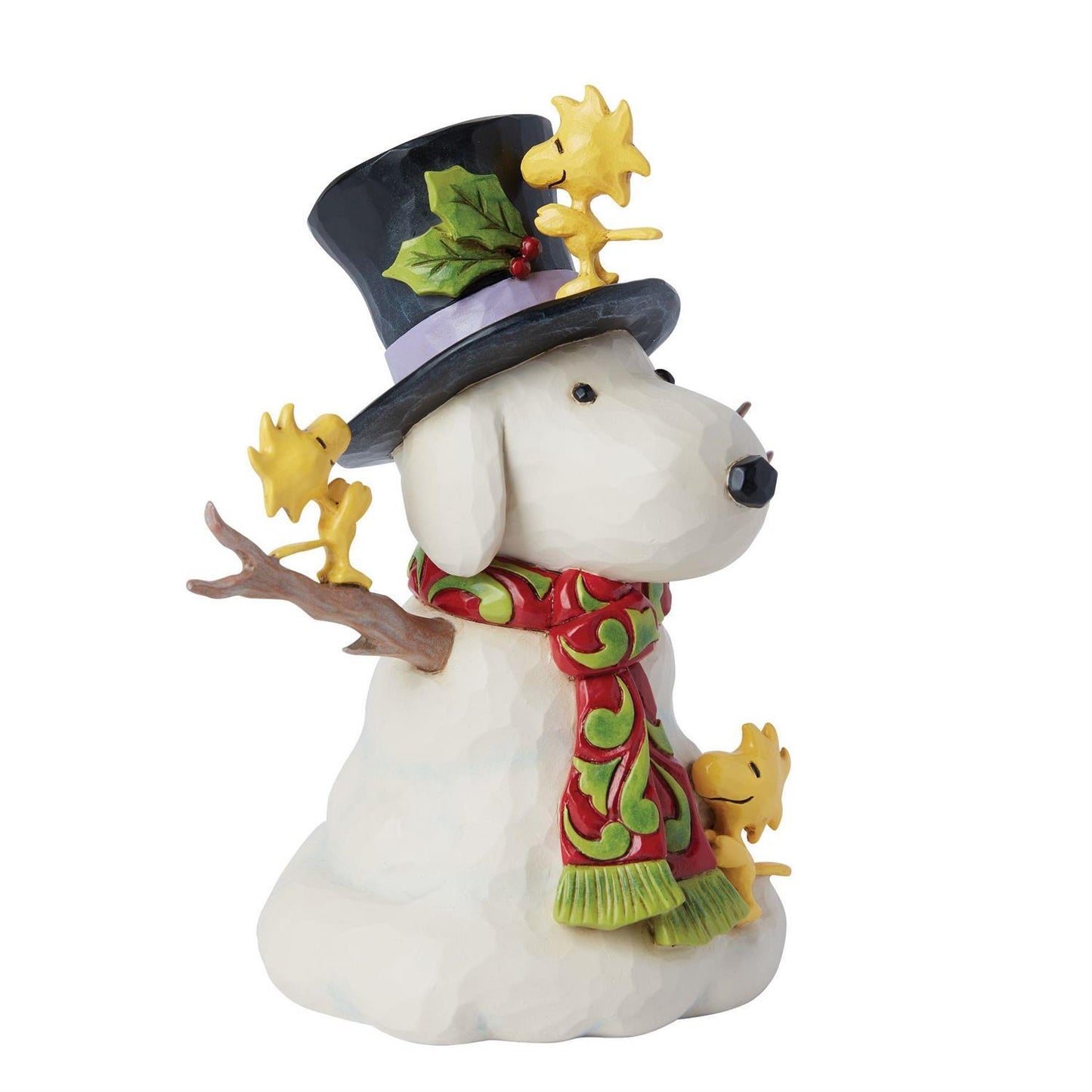 Snoopy Snowman (with Woodstock) - JS