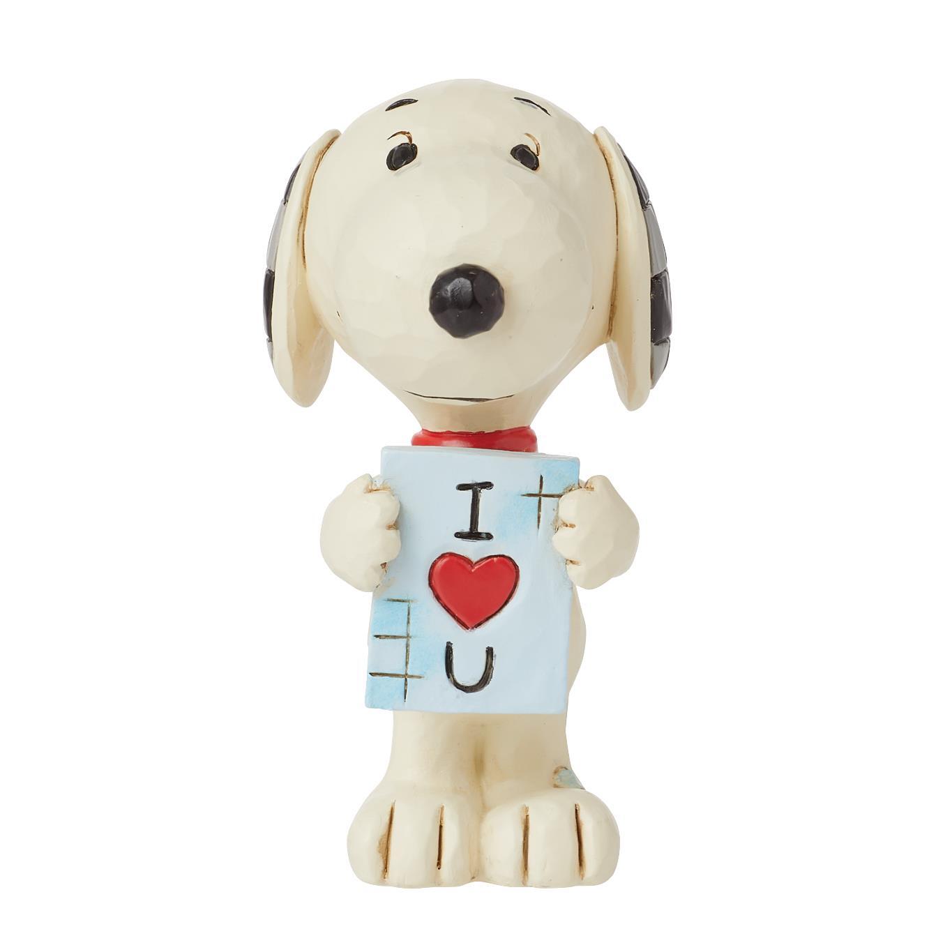 Peanuts by Jim Shore - Snoopy With Love Sign