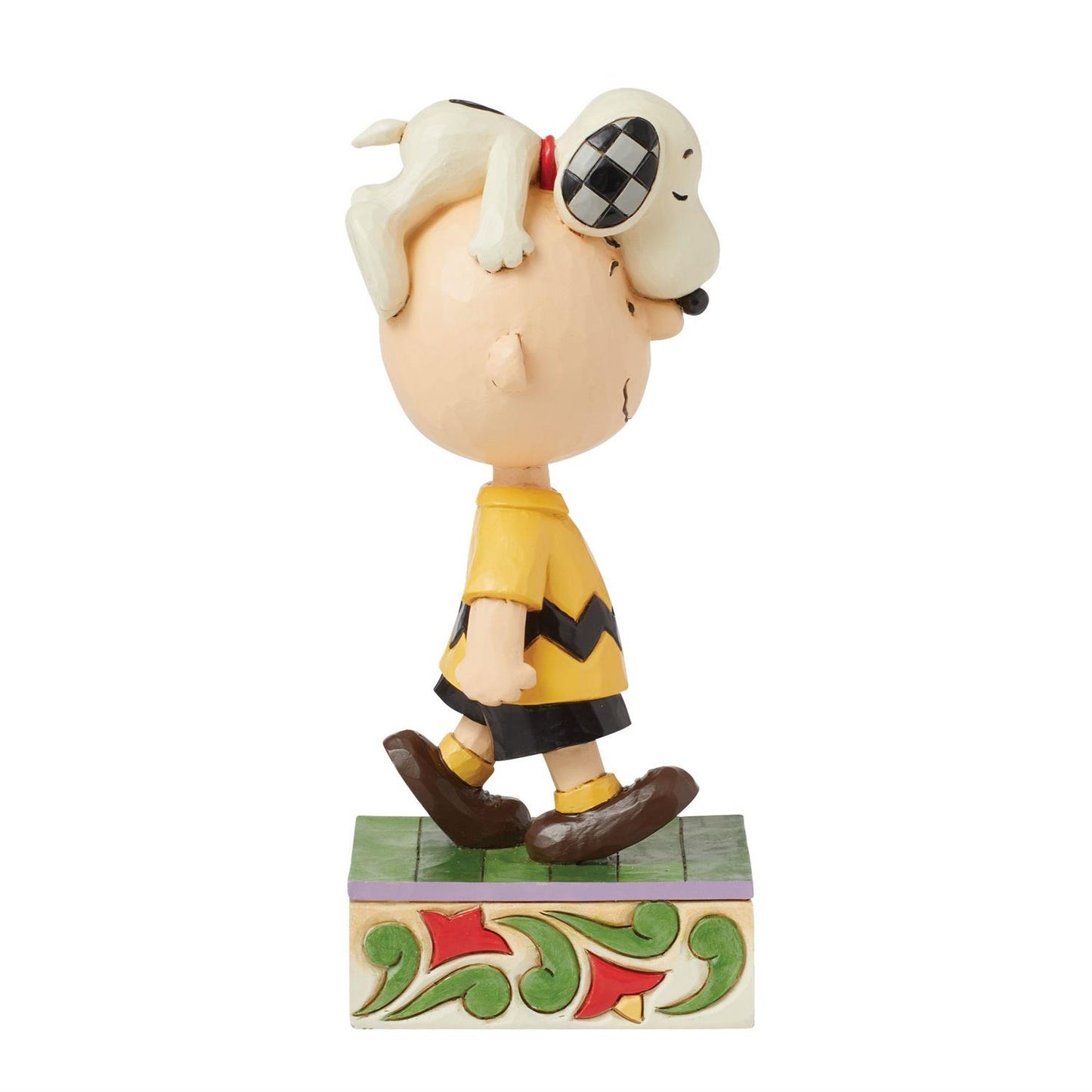 Peanuts by Jim Shore - Snoopy of Charlie Brown's Head