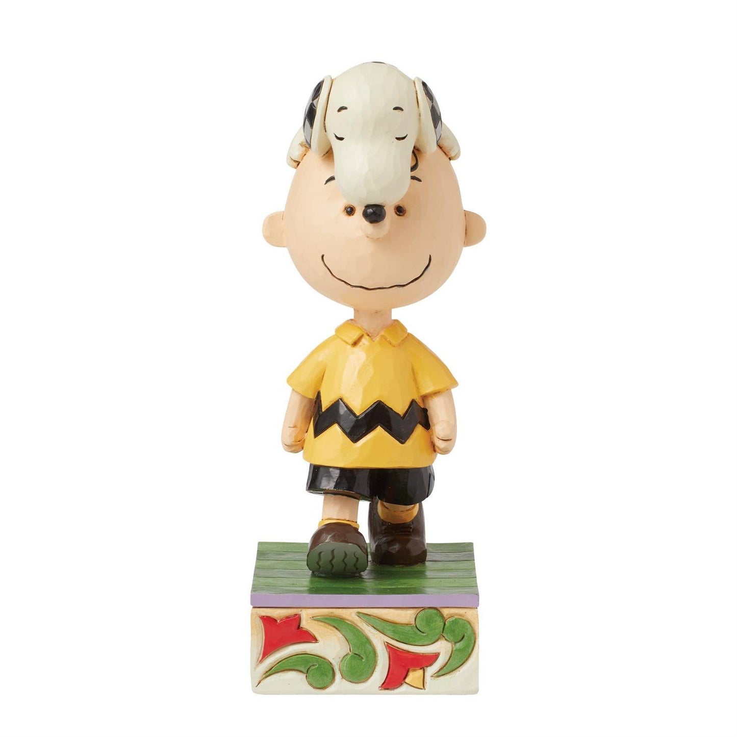 Peanuts by Jim Shore - Snoopy of Charlie Brown's Head
