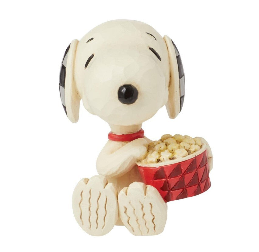 Peanuts by Jim Shore - Snoopy Eating Popcorn