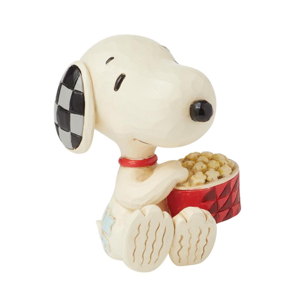 Peanuts by Jim Shore - Snoopy Eating Popcorn