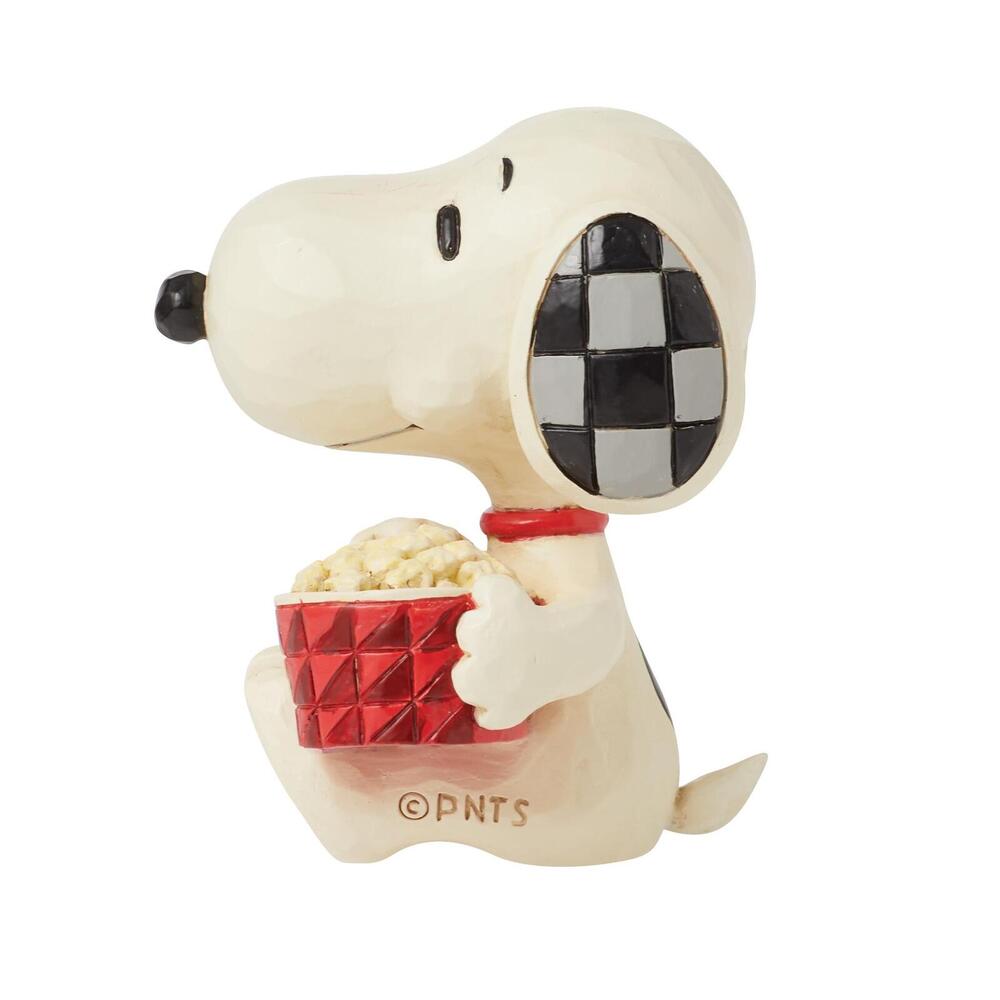 Peanuts by Jim Shore - Snoopy Eating Popcorn