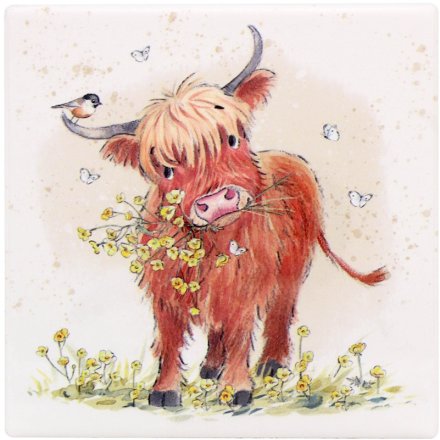 On the Farm Coasters set of 6