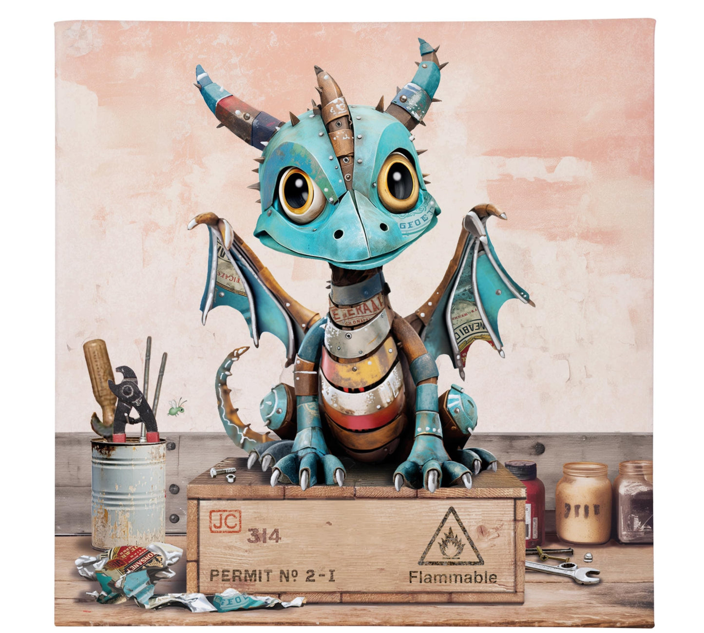 Bug Art Scraps Designs – Individual Coaster Collection