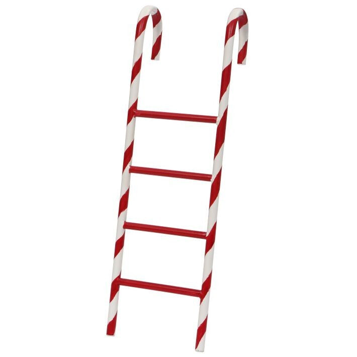 61cm Candy Stripe Christmas Ladder