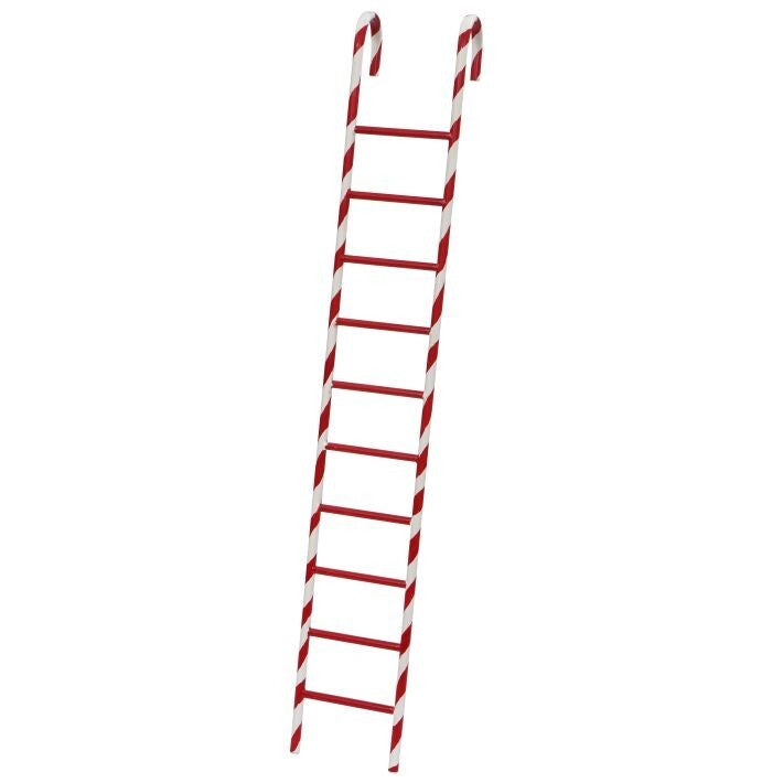 122cm Candy Stripe Christmas Ladder