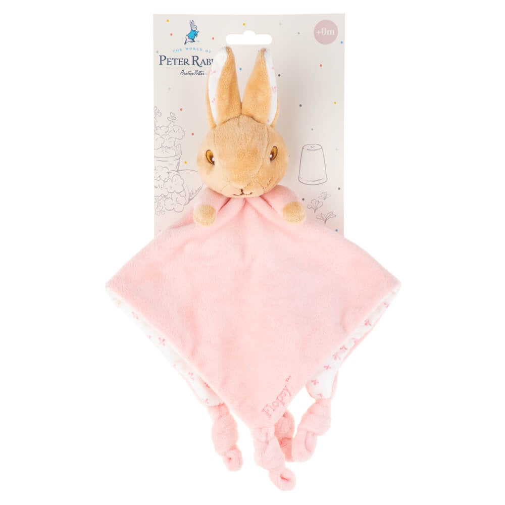 Flopsy Snuggle Toy Comfort Blanket - Beatrix Potter