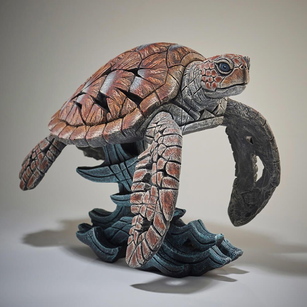 Sea Turtle - Sculpture (marble/stone)