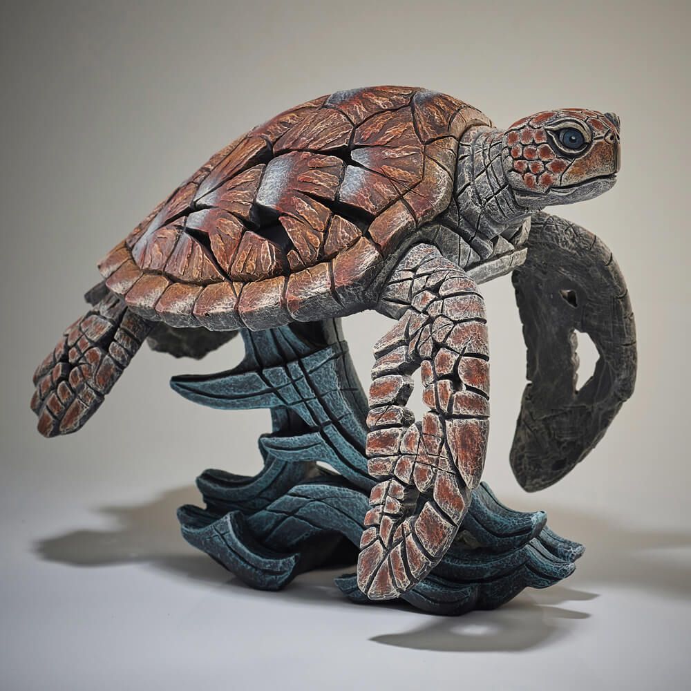 Sea Turtle - Sculpture (marble/stone)