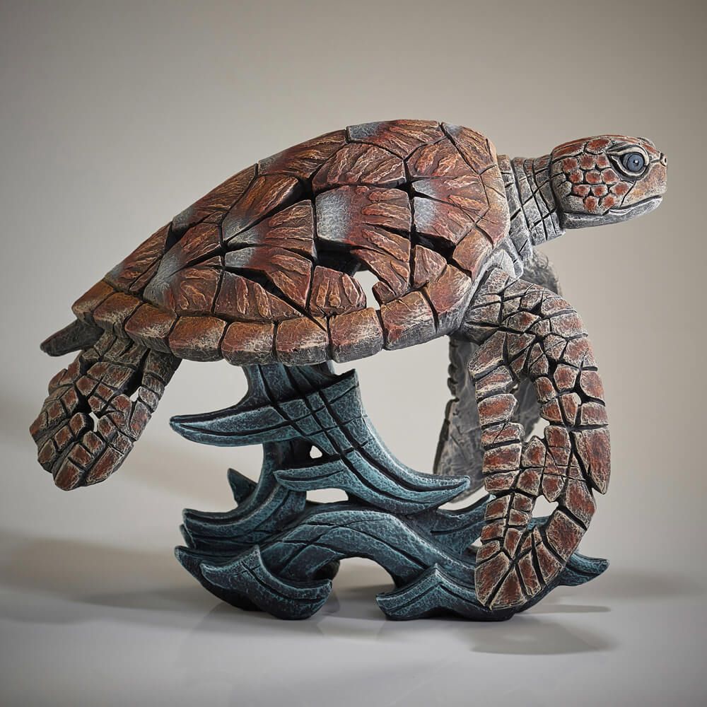 Sea Turtle - Sculpture (marble/stone)