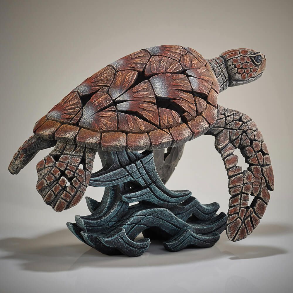 Sea Turtle - Sculpture (marble/stone)