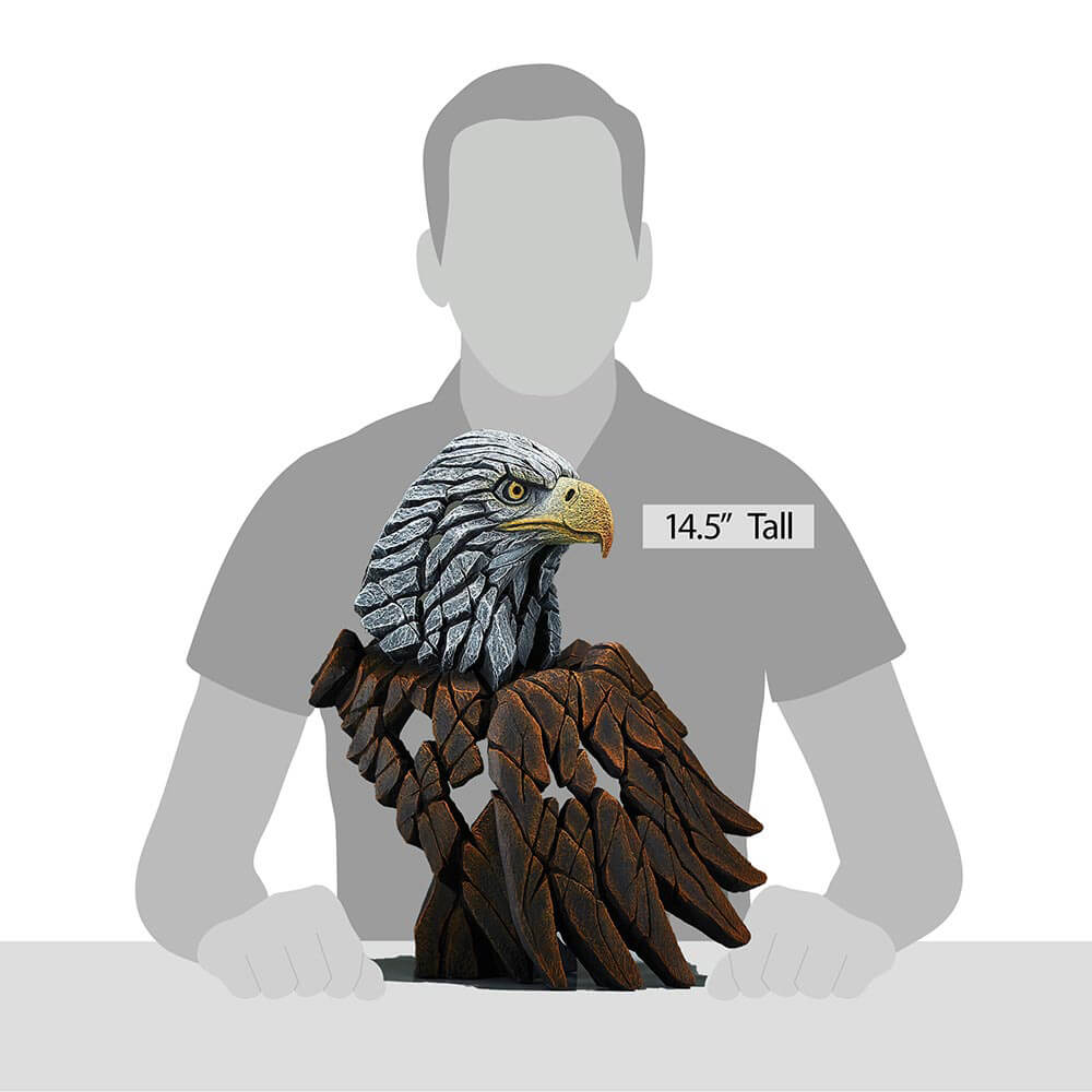 Bald Eagle - Sculpture (marble/stone)