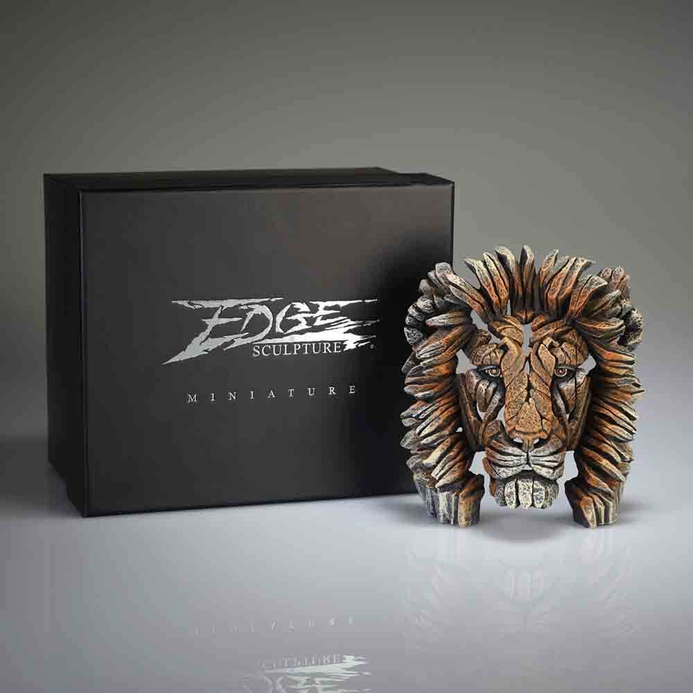 Miniature Lion Bust