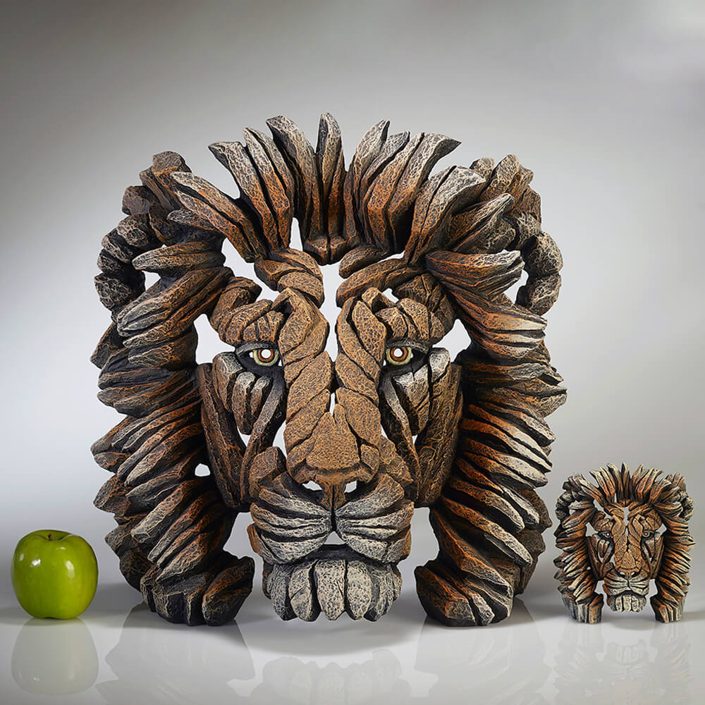 Miniature Lion Bust