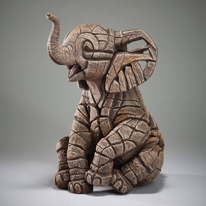 Elephant Calf Sculpture (marble/stone)