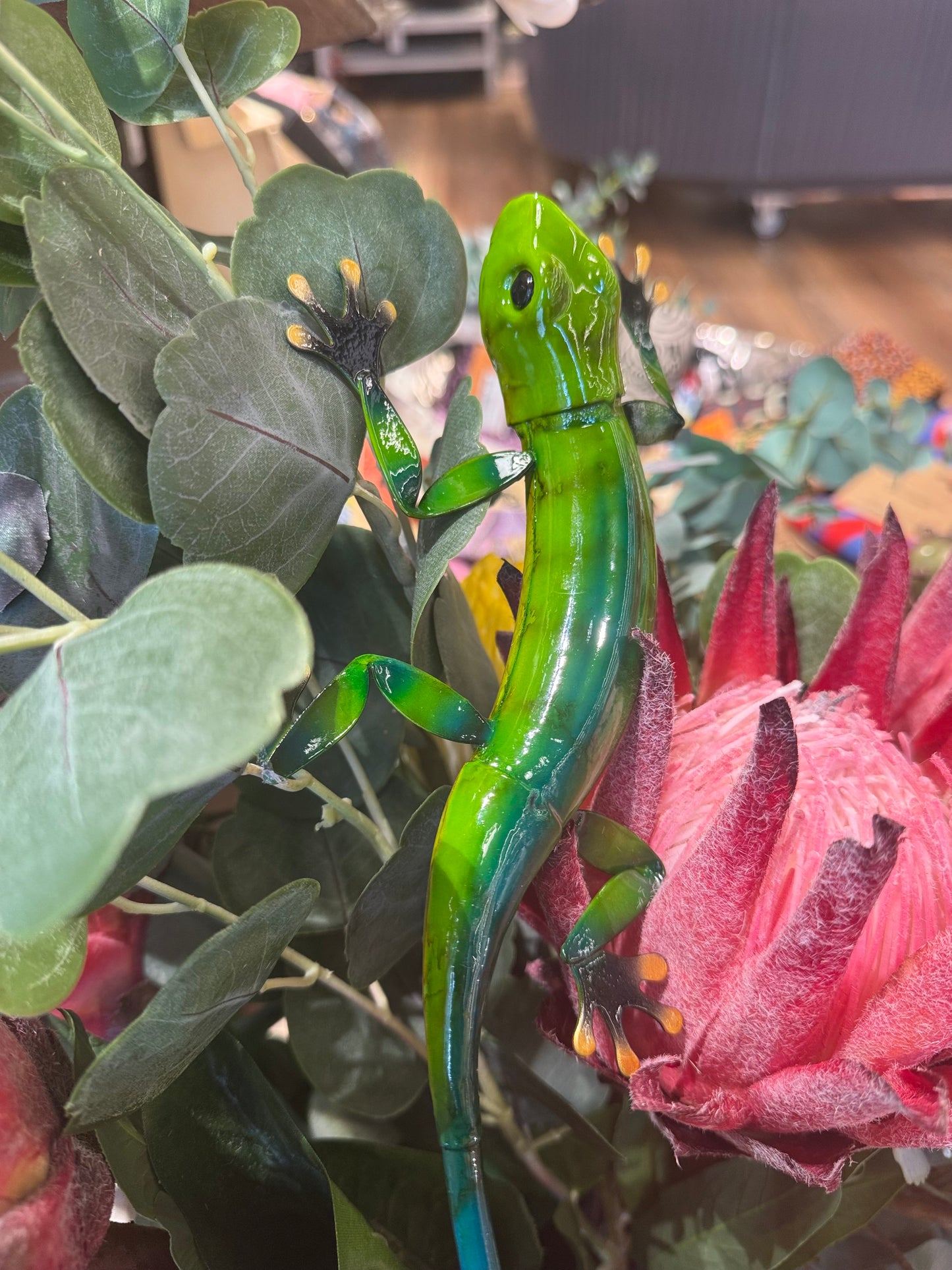 Metal Lizard - Green