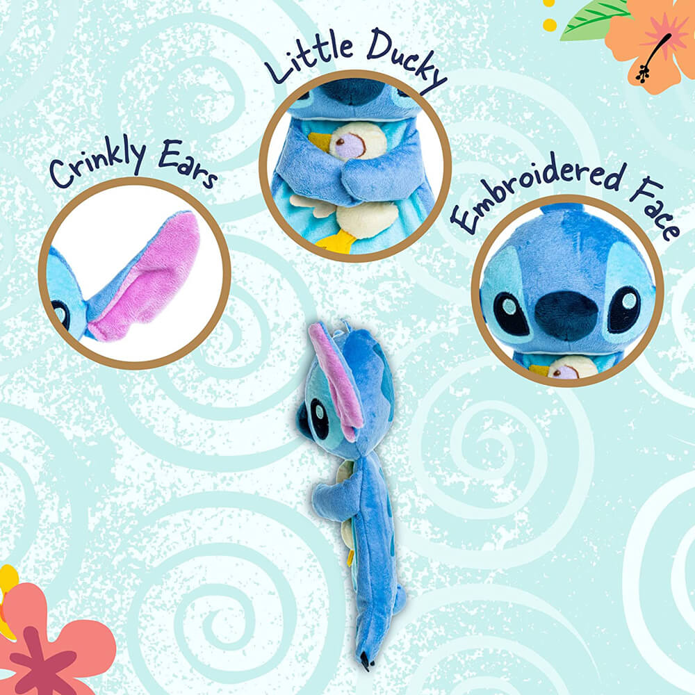 Stitch Snuggle Blanket with Squeaker
