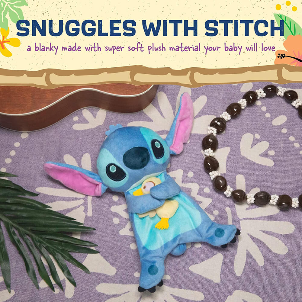 Stitch Snuggle Blanket with Squeaker