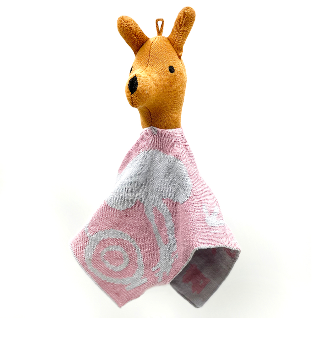 Snuggle Toy - Kanga (Pink)